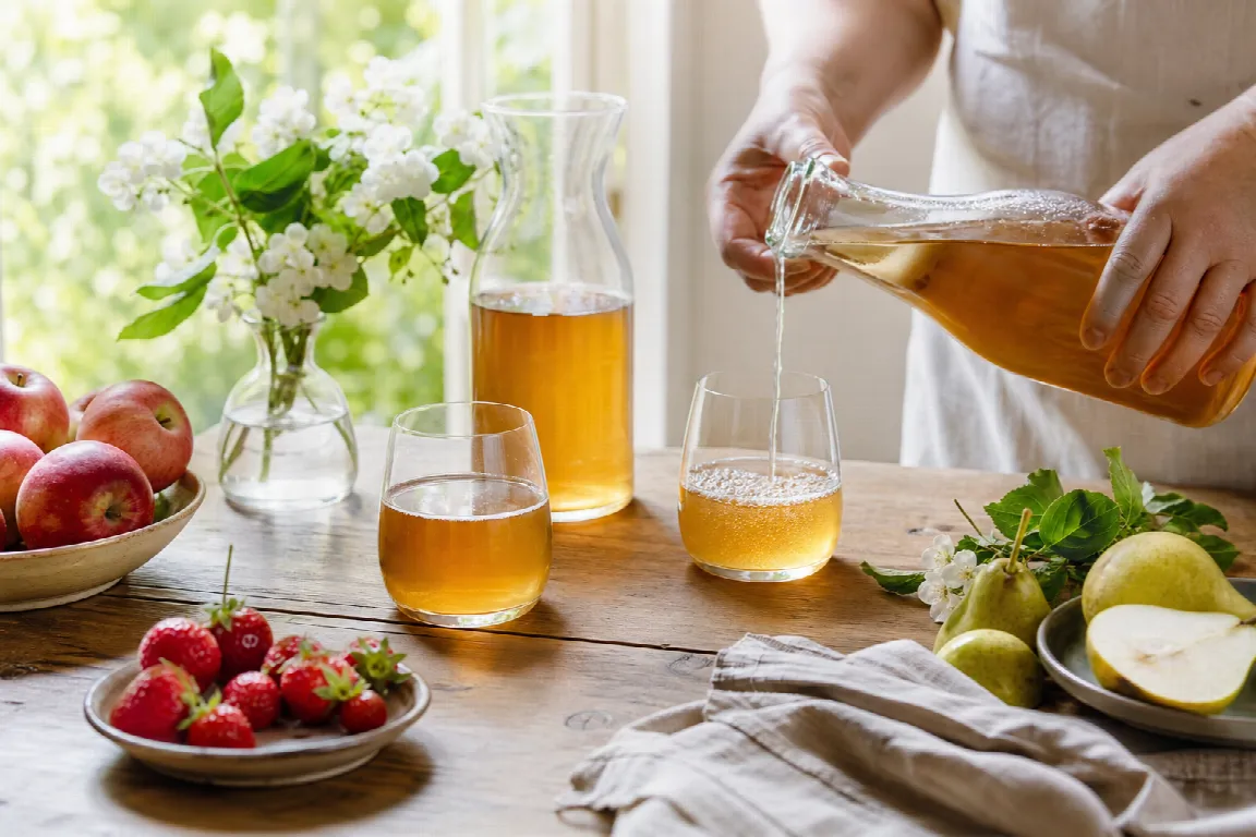 Uppdukning med alkoholfria delikatessdrycker: must, saft och julmust